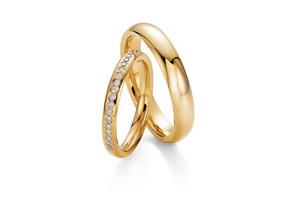 Eheringe Destiny in Gelbgold