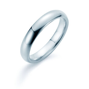 Eheringe Destiny in Platin 950/- mit Diamanten 0,28ct G/SI