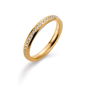 Eheringe Destiny in 14K Gelbgold mit Diamanten 0,40ct G/SI