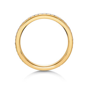 Eheringe Destiny in 14K Gelbgold mit Diamanten 0,40ct G/SI