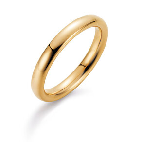 Eheringe Diamond Star in 14K Gelbgold mit Diamant 0,15ct G/SI