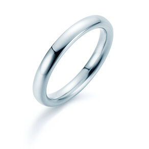 Eheringe Diamond Star in Platin 950/- mit Diamant 0,15ct G/SI