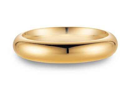 Eheringe Embrace in 18K Gelbgold mit Diamant 0,05ct G/SI
