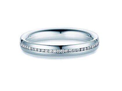 Eheringe Faith! in Platin 950/- mit Diamanten 0,30ct G/SI