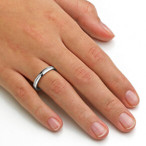 Eheringe Faith! in Platin 950/- mit Diamanten 0,30ct G/SI