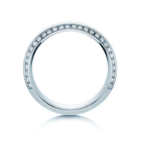 Eheringe Love Life in Platin 950/- mit Diamanten 0,30ct G/SI