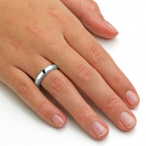 Eheringe Love Life in Platin 950/- mit Diamanten 0,30ct G/SI