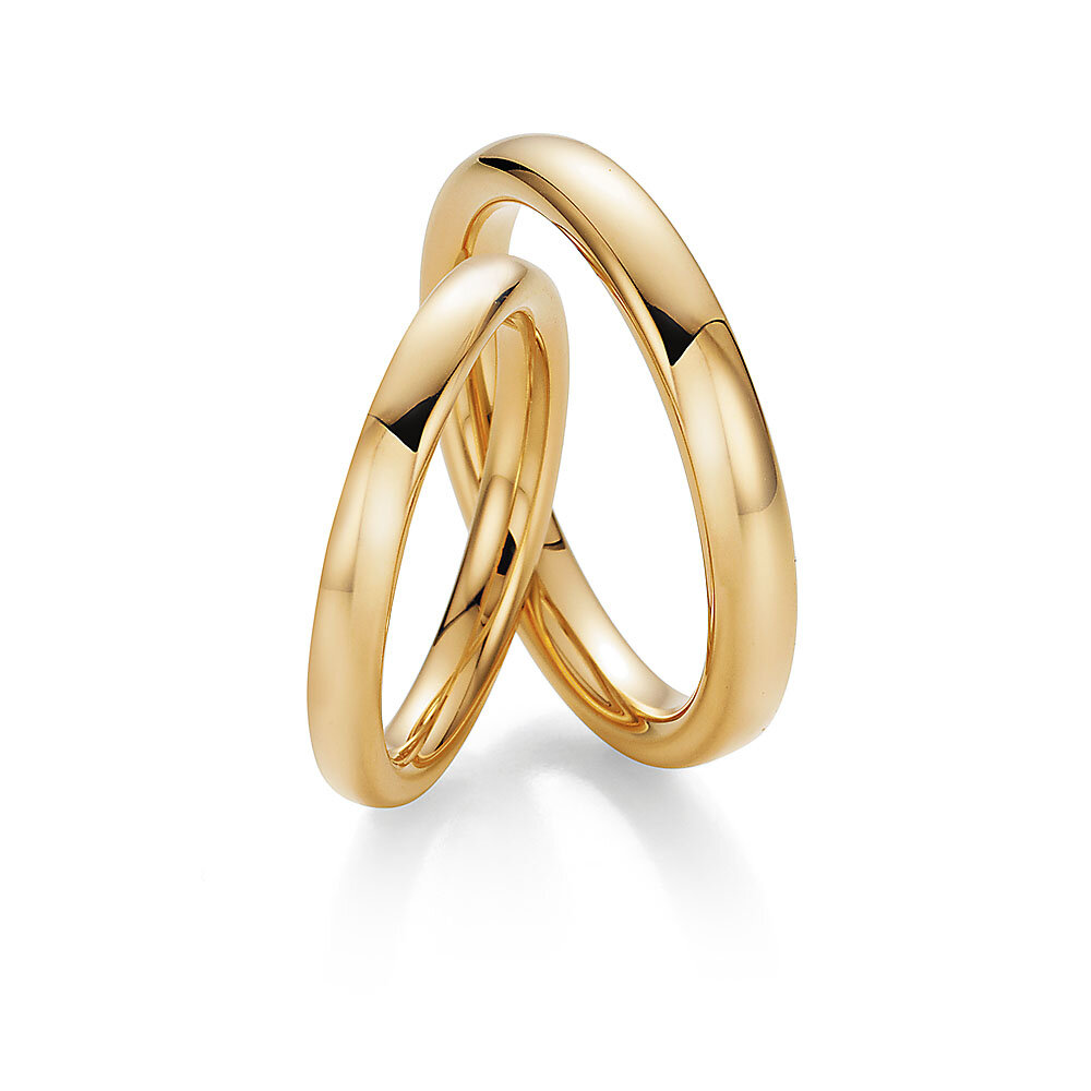 Eheringe Magic Touch in 18K Gelbgold poliert