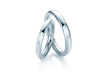 Eheringe Magic Touch in Platin 950/- poliert