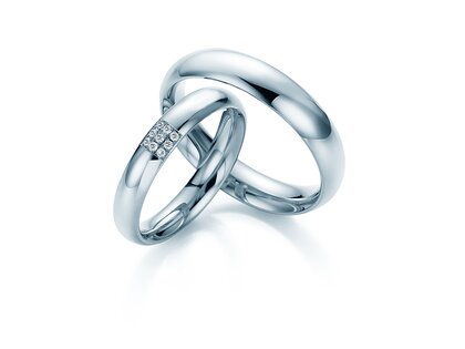 Eheringe Unity in Platin