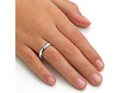 Eheringe Unity in Platin