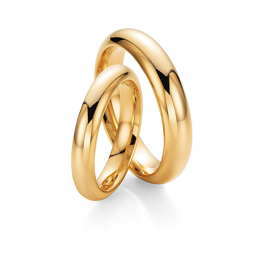 Eheringe Vivid Love in 18K Gelbgold poliert