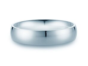 Eheringe With You in Platin 950/- mit Diamanten 0,035ct G/SI