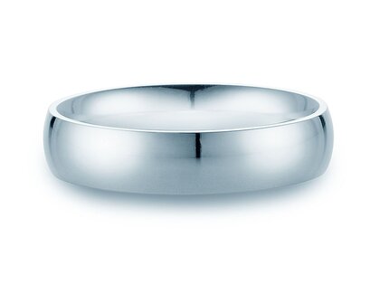 Eheringe With You in Platin 950/- mit Diamanten 0,035ct G/SI