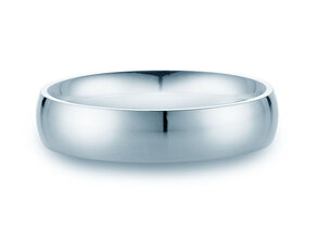 Eheringe With You in Platin 950/- mit Diamanten 0,035ct G/SI